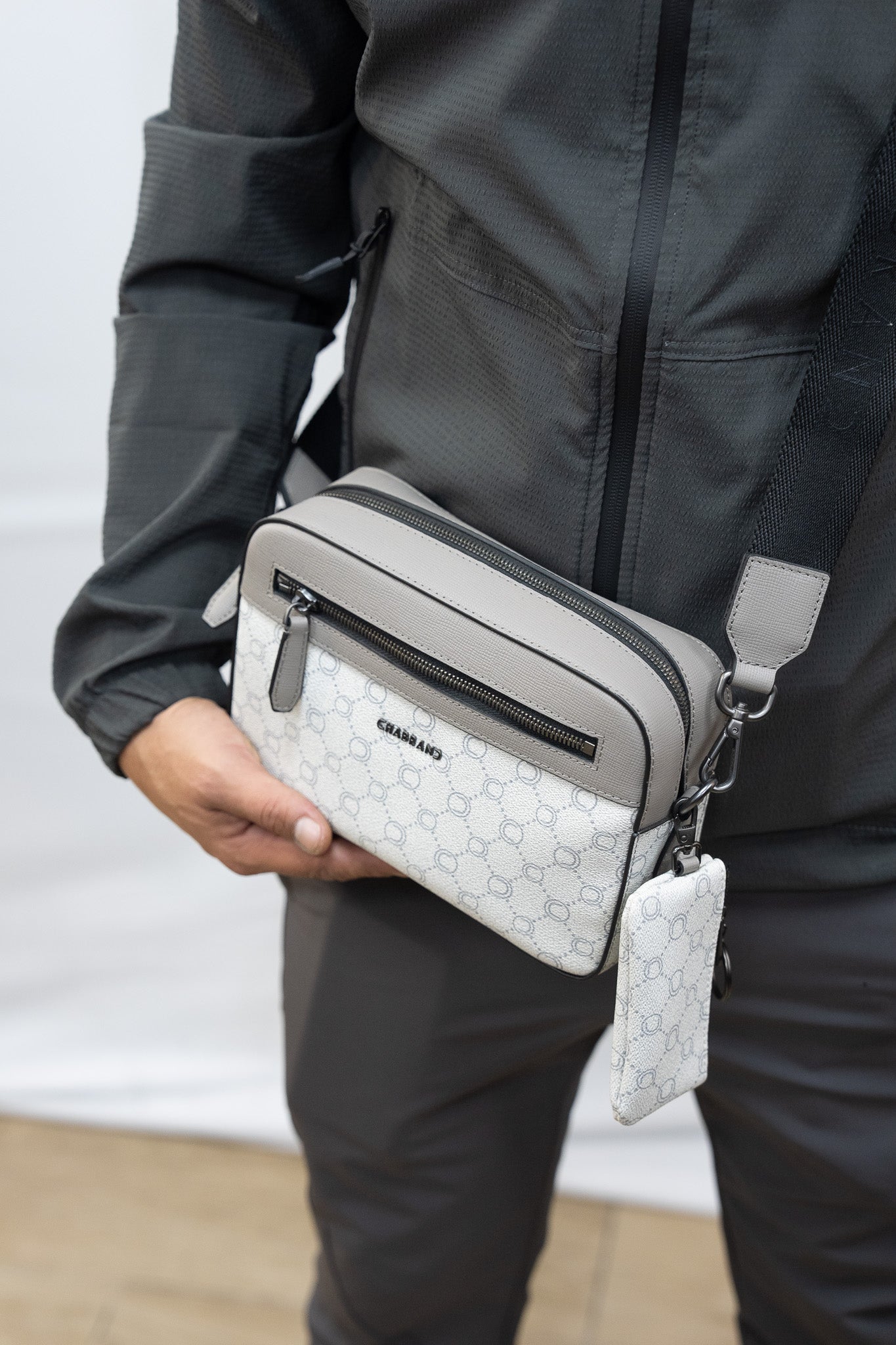 SACOCHE CHABRAND BLANC-GRIS