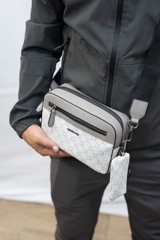 SACOCHE CHABRAND BLANC-GRIS