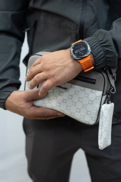 SACOCHE CHABRAND BLANC-GRIS