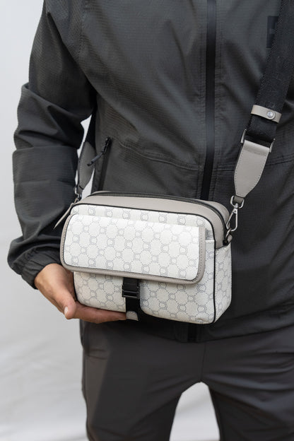 SACOCHE CHABRAND BLANC-GRIS