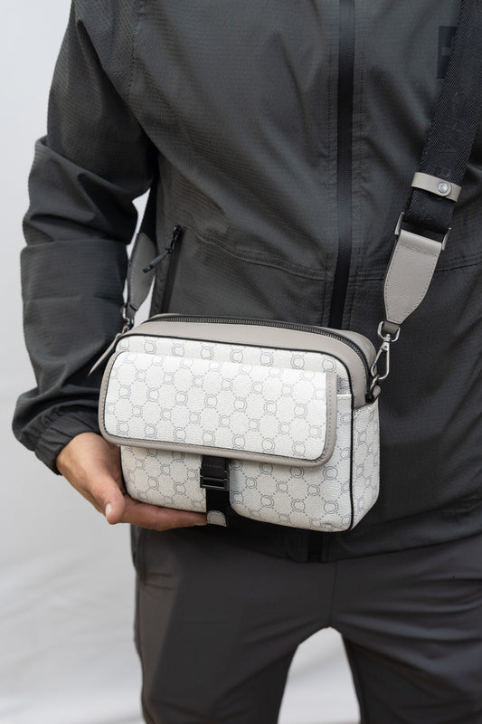 SACOCHE CHABRAND BLANC-GRIS