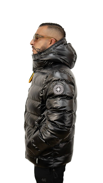 DOUDOUNE DOUBLEHOOD CHRYSLER NOIR