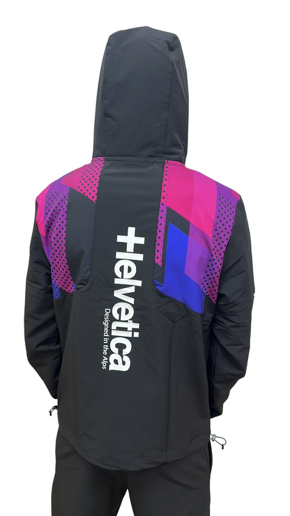 VESTE HELVETICA DENIS 04 BLACK