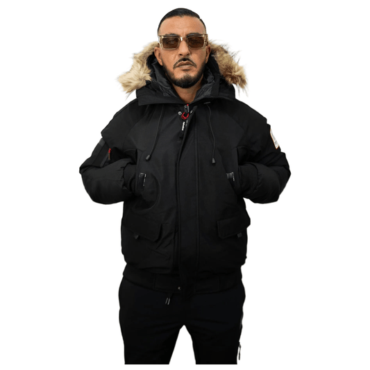 HELVETICA WILSON FOURRURE BEIGE 2026 (cagoule intégré )