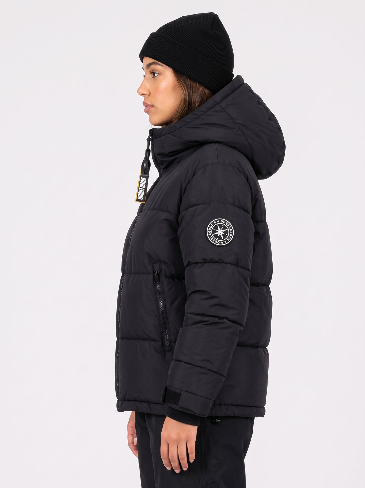 DOUDOUNE DOUBLEHOOD ERIKSON 01-NOIR
