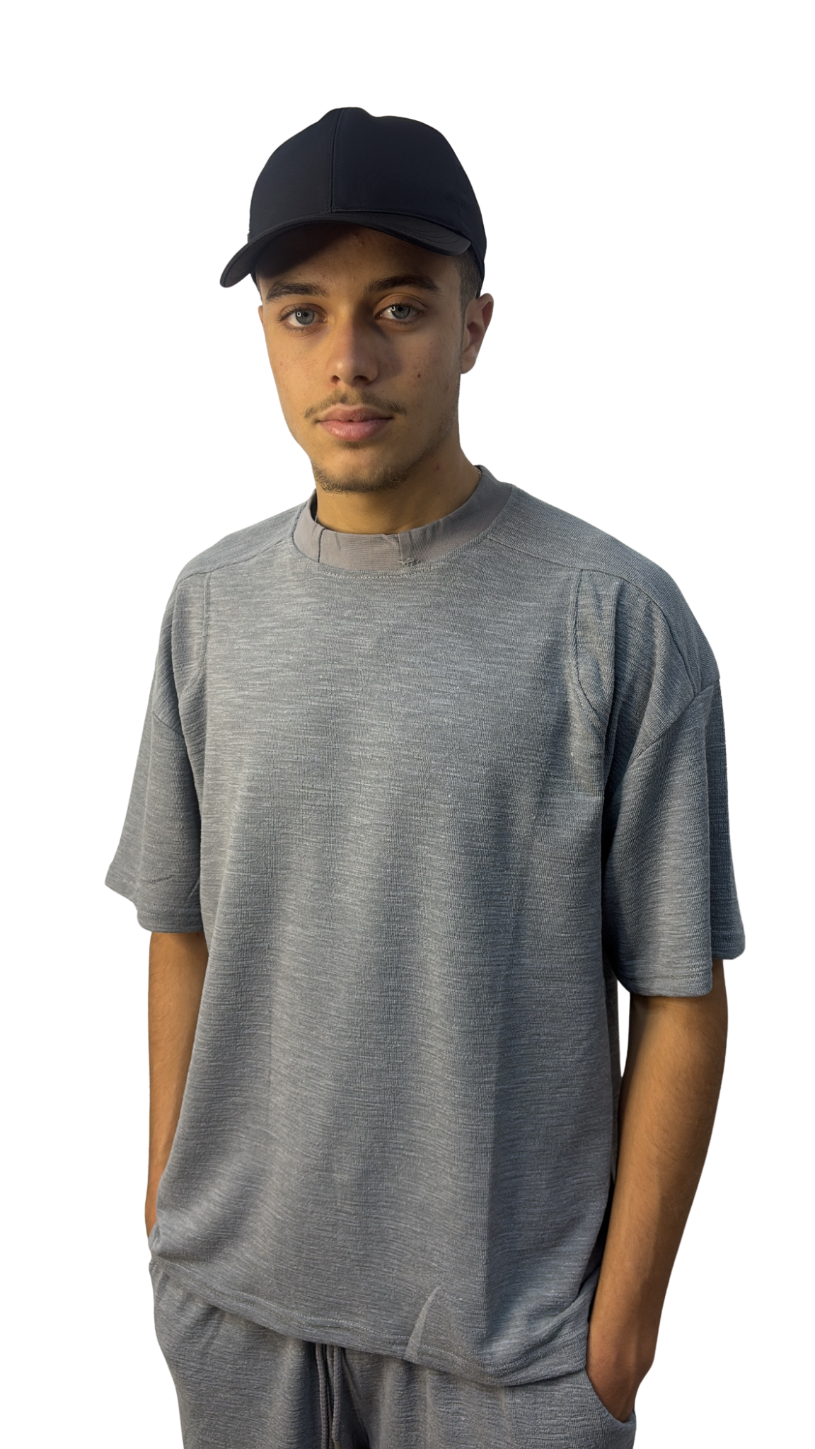 Ensemble décontracté gris