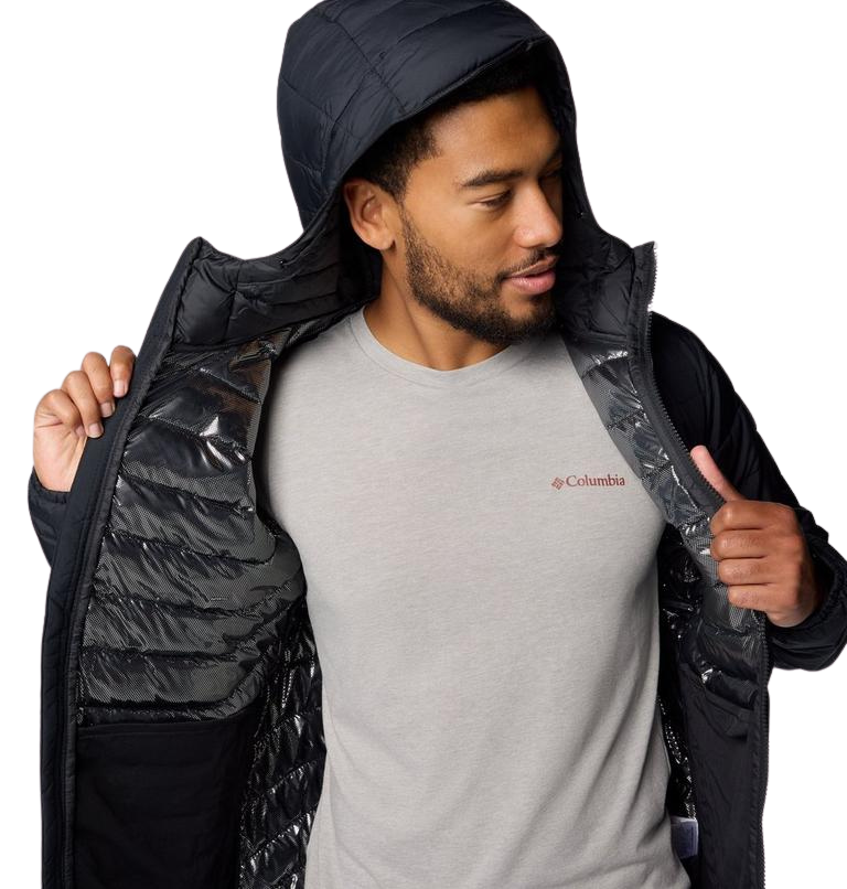 VESTE MATELASSÉ COLUMBIA AVEC CAPUCHE