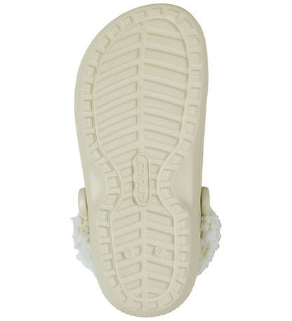 CROCS fourrure beige