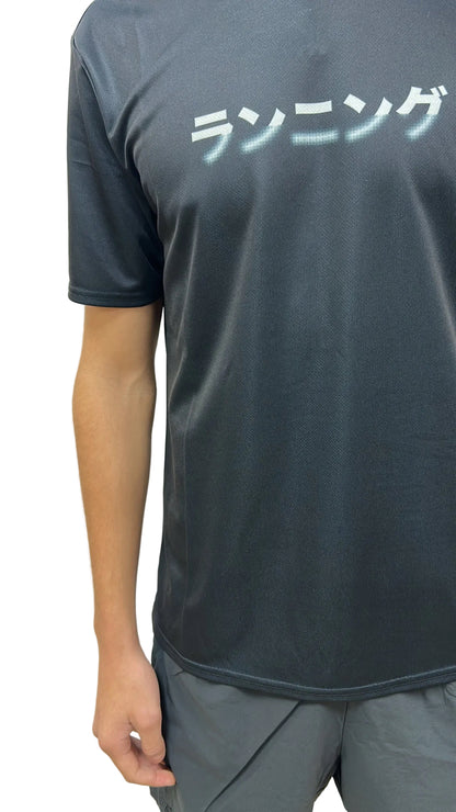 T-SHIRT MIZUNO BLACK