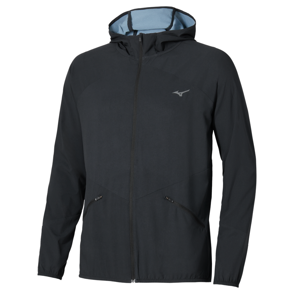 GILET MIZUNO NOIR IMPERMÉABLE