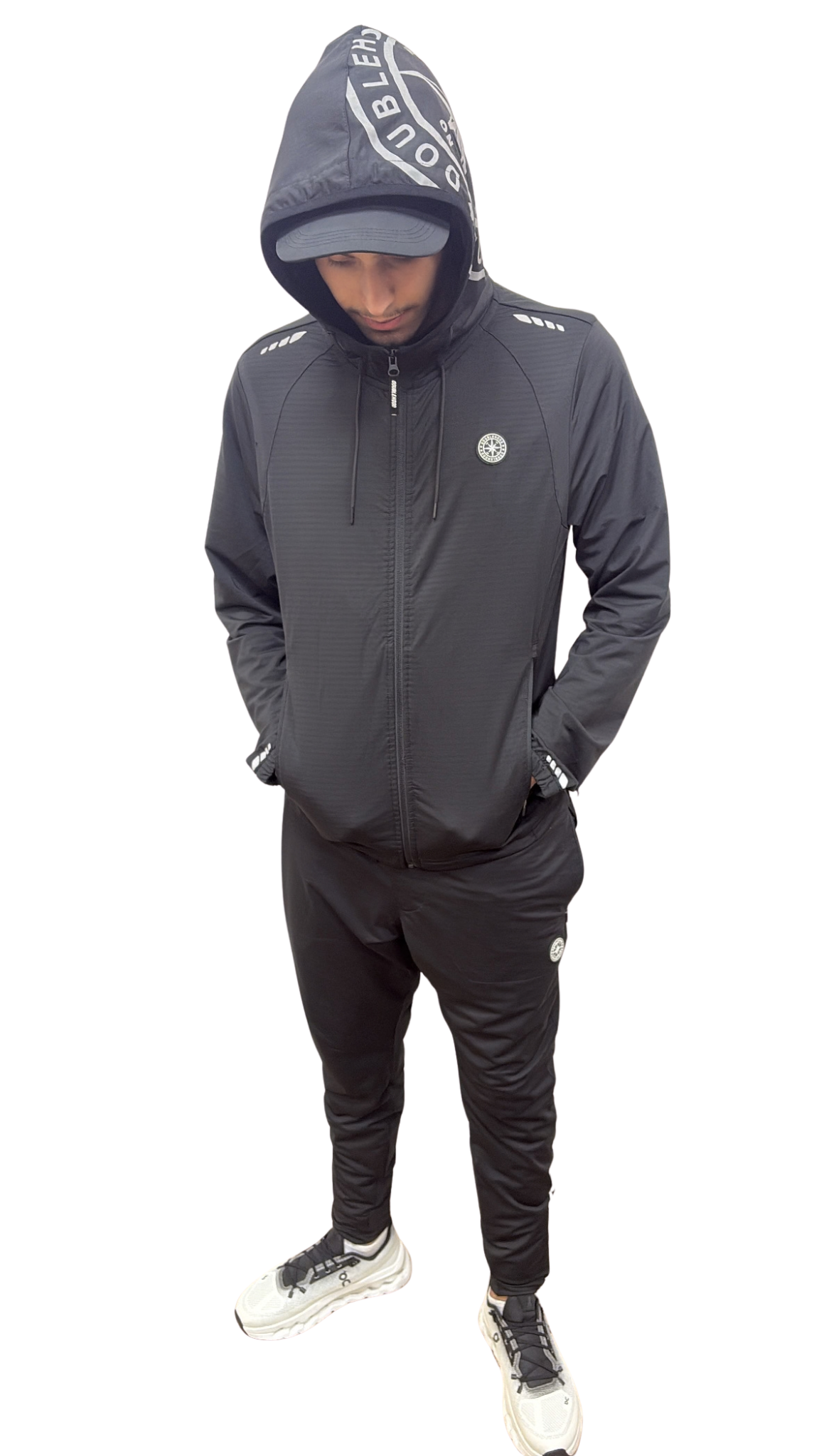 VESTE DOUBLEHOOD DRIX 04 BLACK