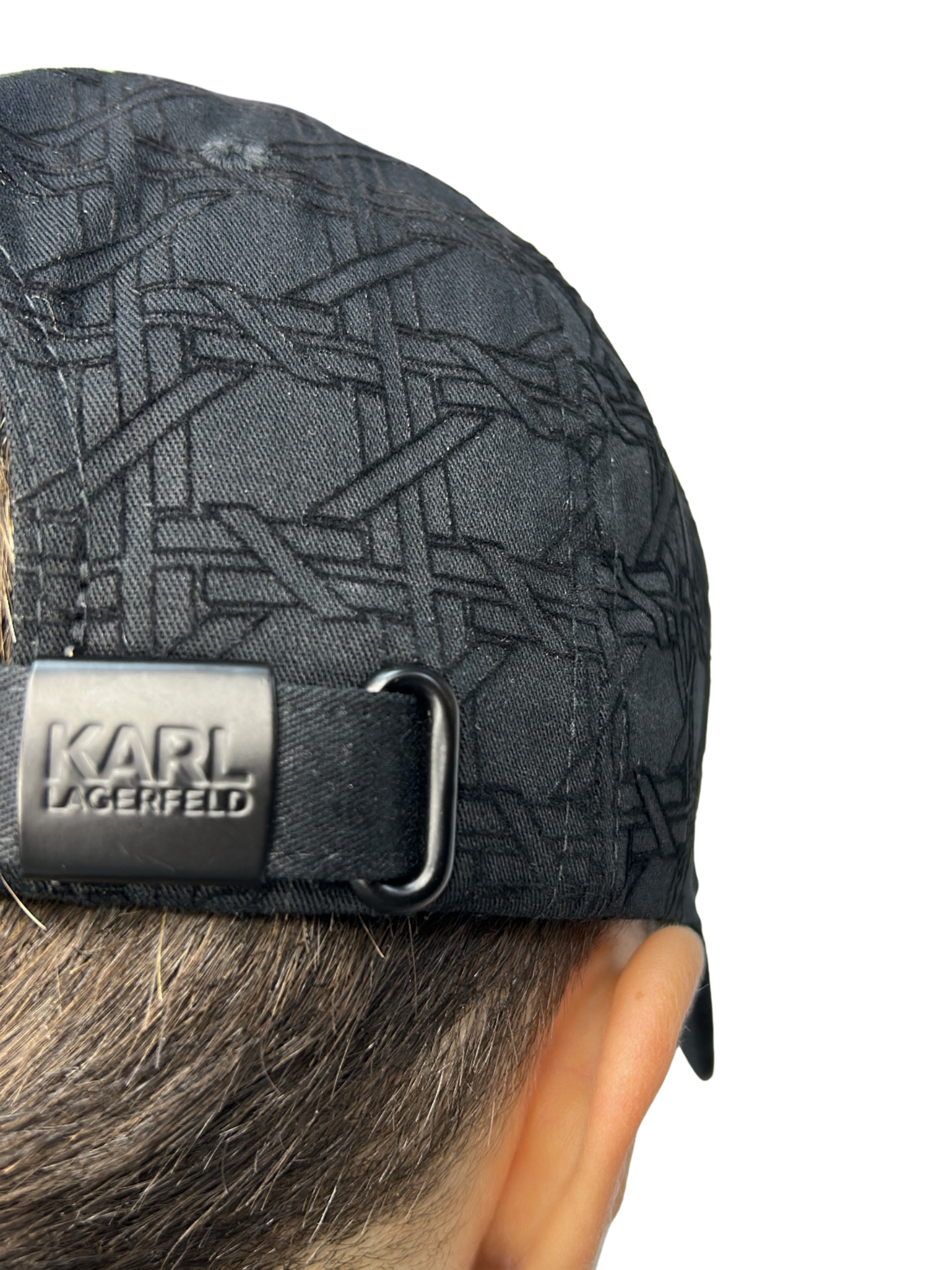 Casquette KARL LAGERFELD noir