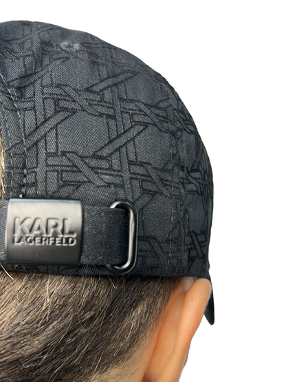Casquette KARL LAGERFELD noir