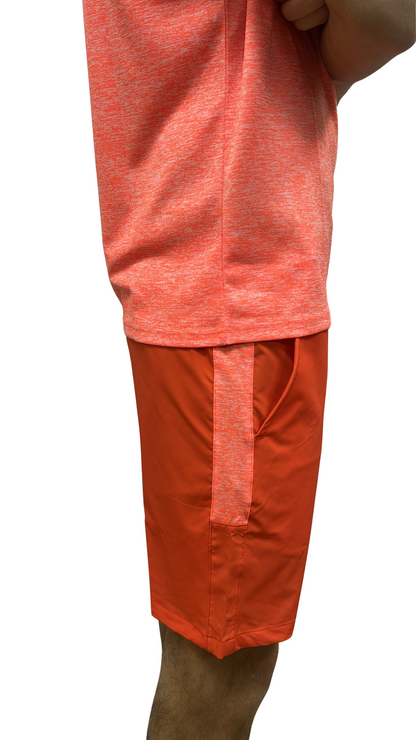 T-SHIRT HELVETICA USAIN 19 ORANGE