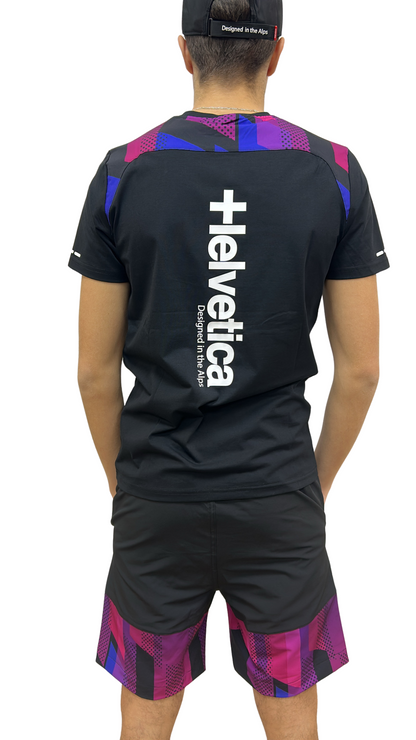 SHORT HELVETICA DENIS 19 BLACK