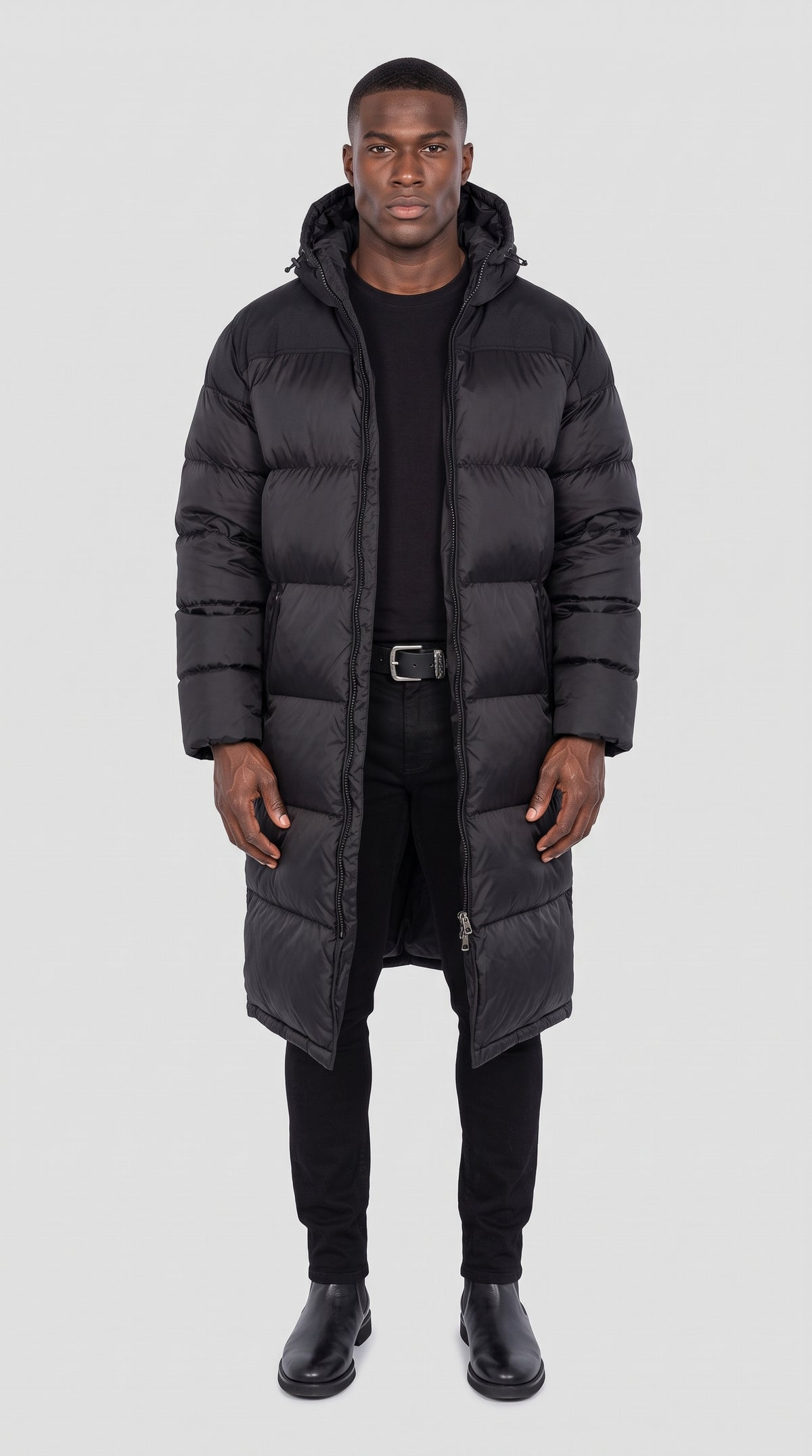 DOUDOUNE LONGUE SCHOTT NOIR