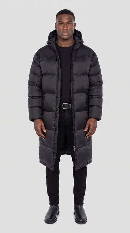 DOUDOUNE LONGUE SCHOTT NOIR