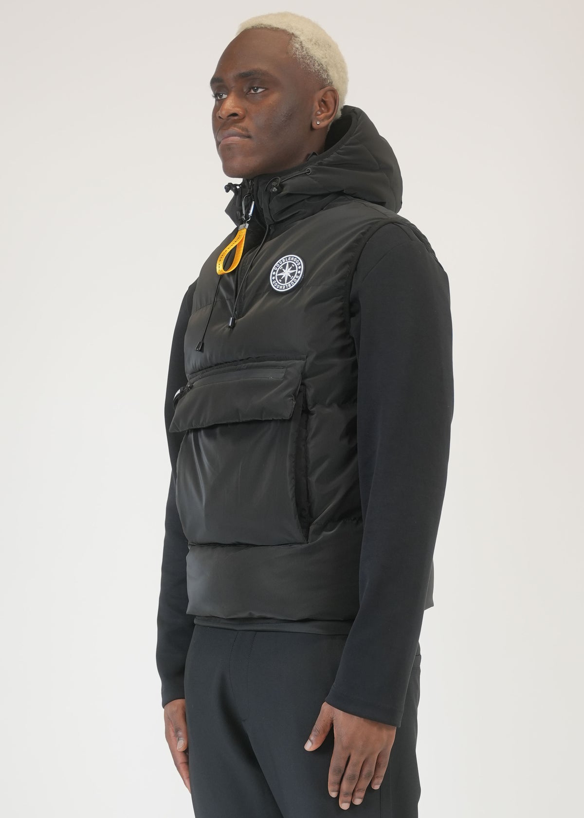 DOUDOUNE SANS-MANCHE HAMILTON-02 BLACK