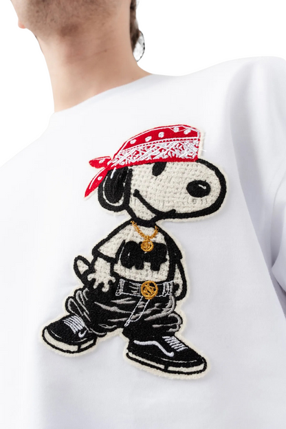 T-shirt bandana blanc