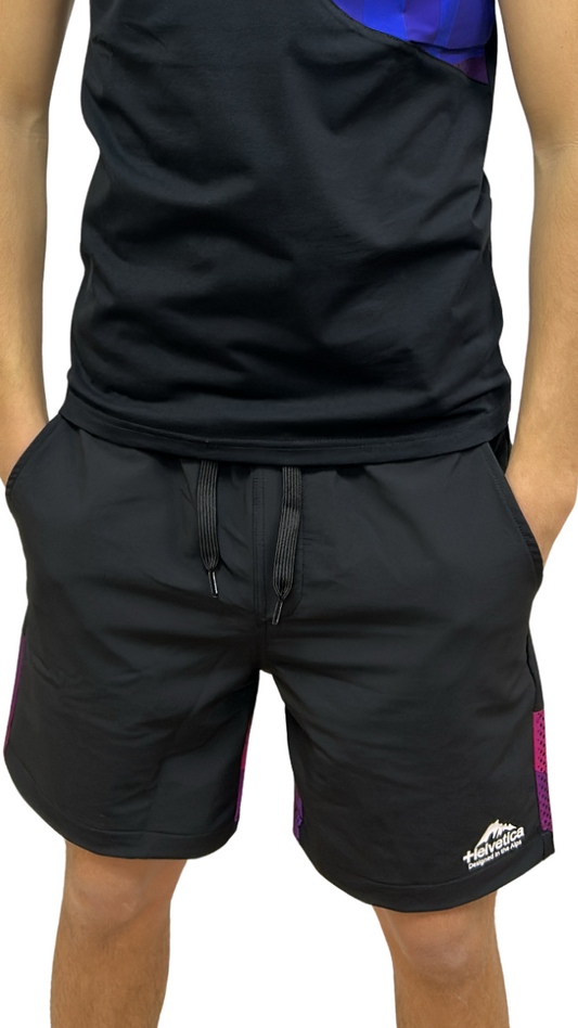 SHORT HELVETICA DENIS 19 BLACK