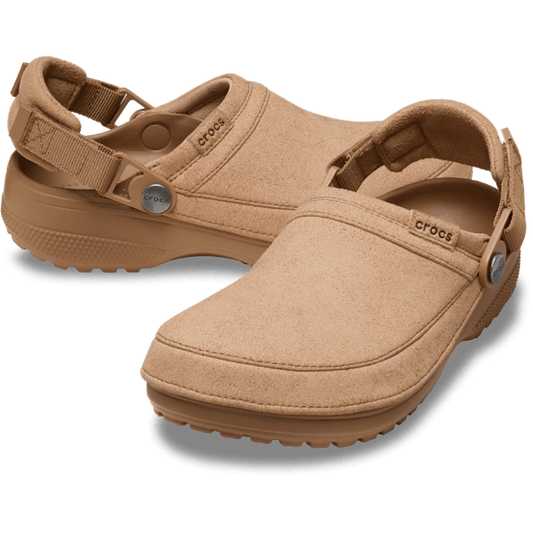 CROCS Classic Crafted Vegan Suede Clog Milk Chocolate