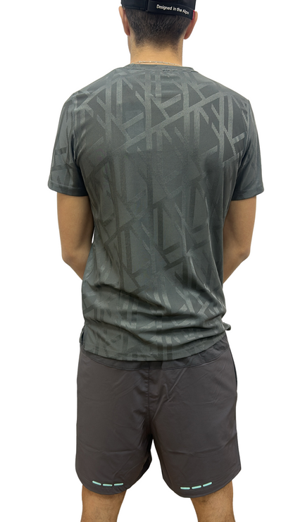T-SHIRT HELVETICA BOLT 12 DARK GREY
