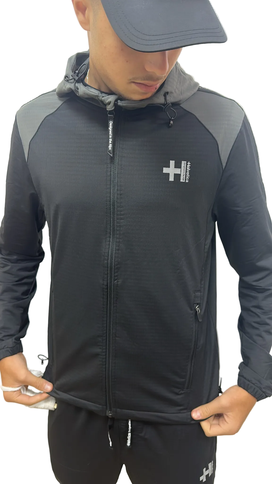 GILET HELVETICA POWELL 04 BLACK