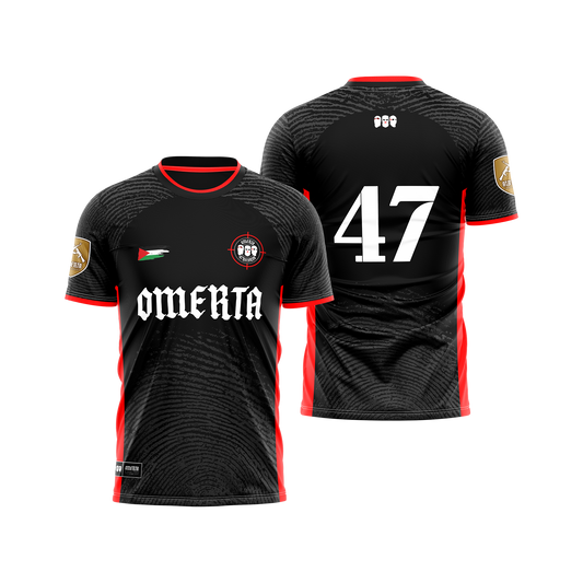 T-SHIRT OMERTA NOIR