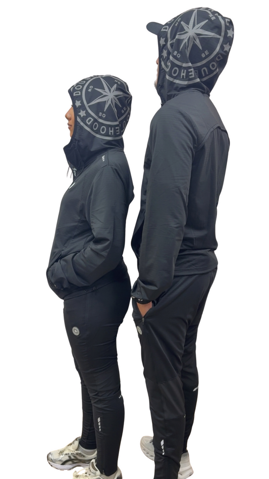 VESTE DOUBLEHOOD DRIX 04 BLACK