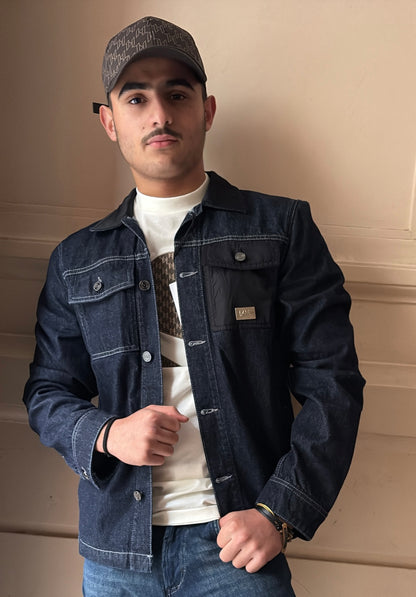 VESTE EN JEAN - KARL LAGERFELD