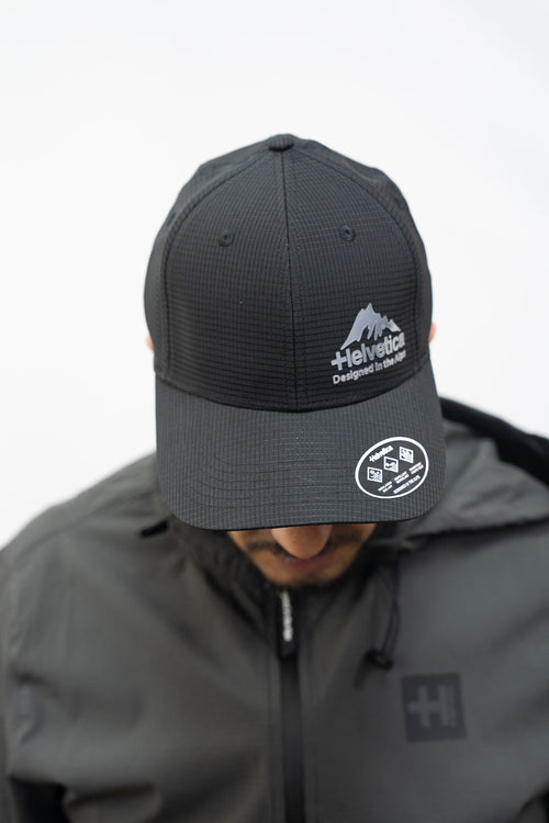 CASQUETTE HELVETICA GEKO2 NOIR