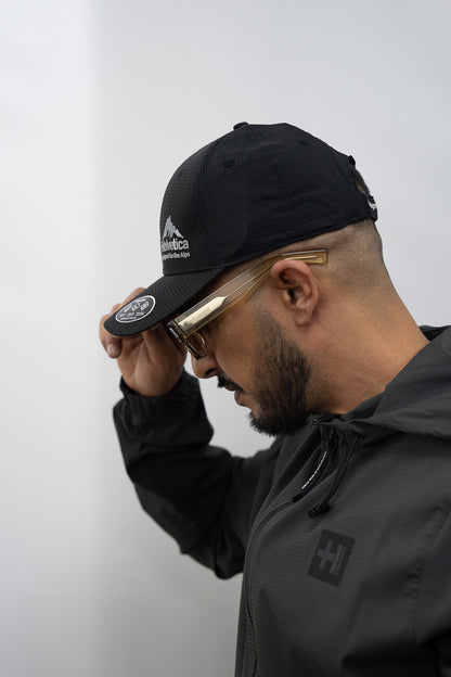 CASQUETTE HELVETICA GEKO2 NOIR