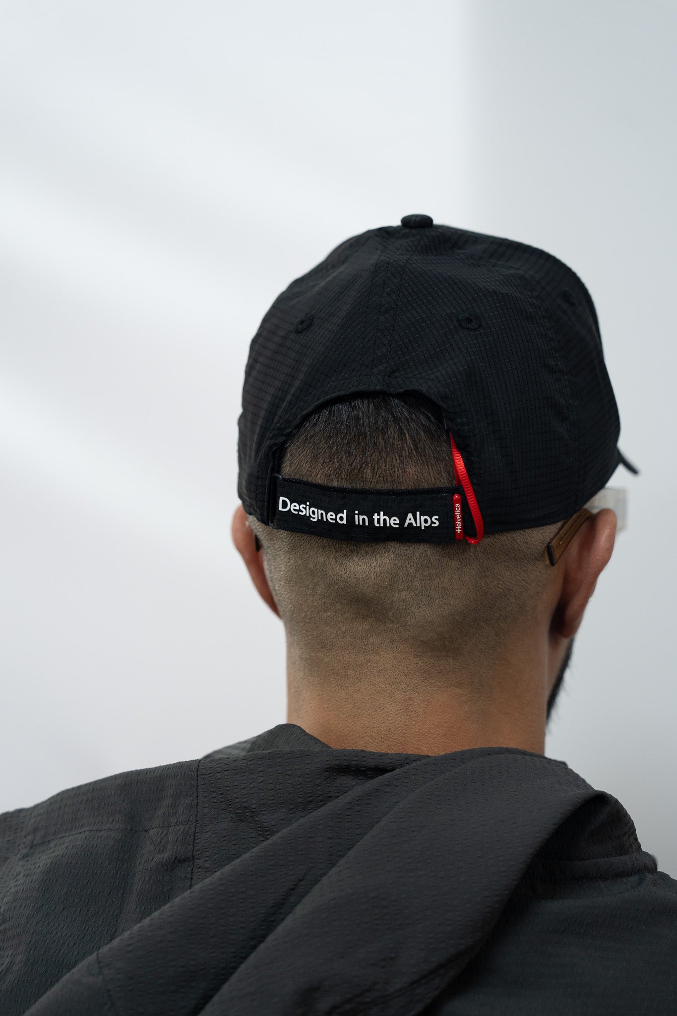 CASQUETTE HELVETICA GEKO2 NOIR
