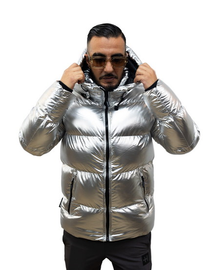 HELVETICA COSMOS GRIS (cagoule integré)