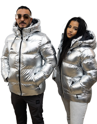 HELVETICA COSMOS GRIS (cagoule integré)