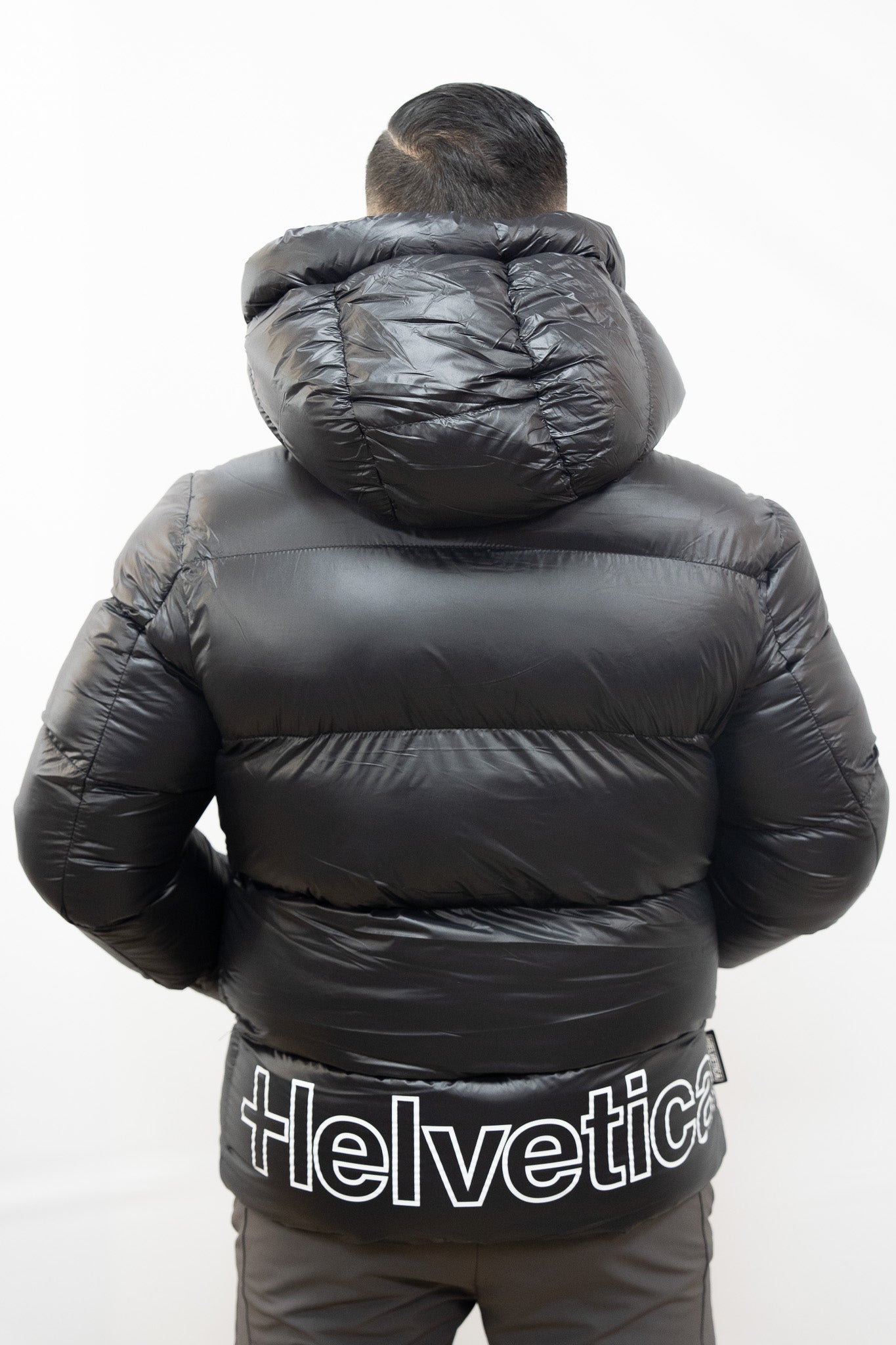 DOUDOUNE HELVETICA EDGE NOIR UNISEX