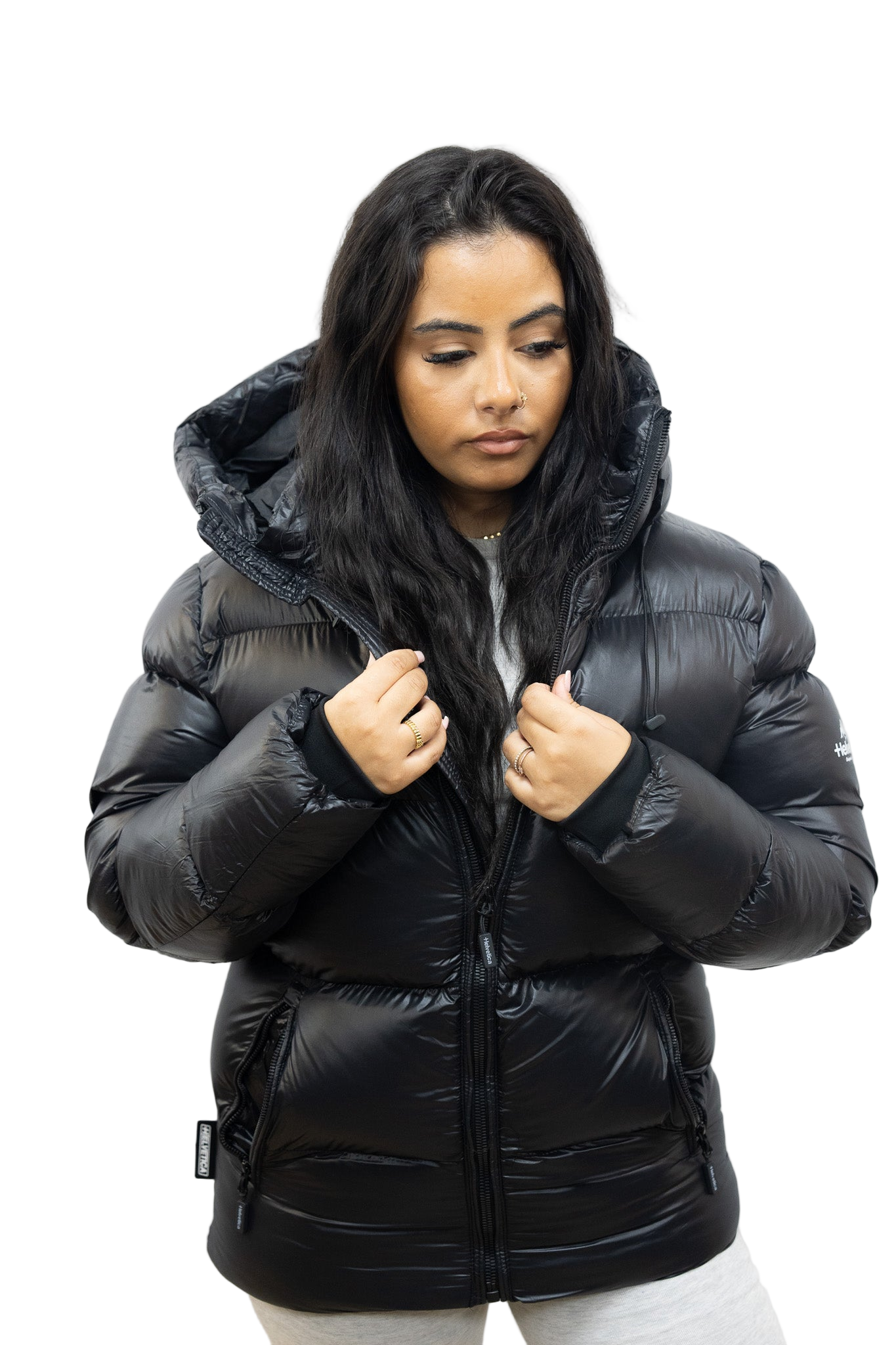 DOUDOUNE HELVETICA EDGE NOIR UNISEX