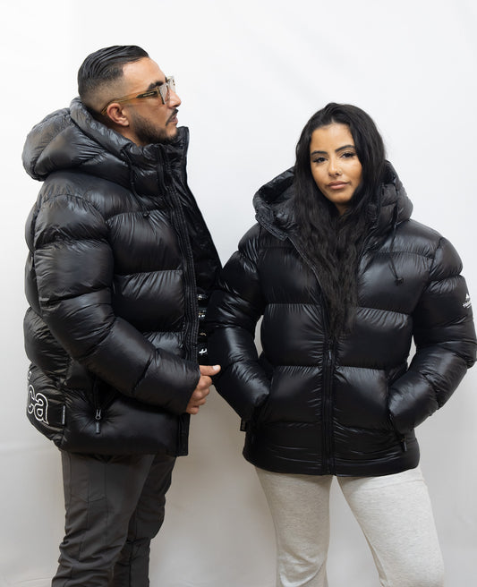 DOUDOUNE HELVETICA EDGE NOIR UNISEX