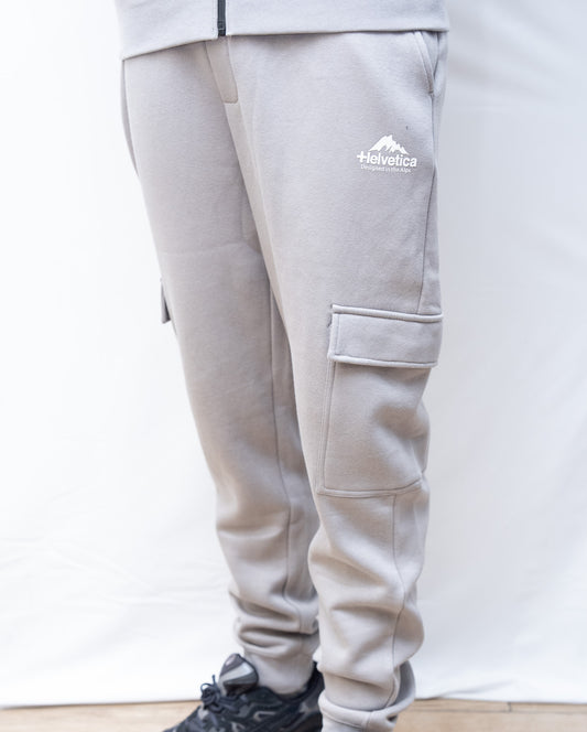HELVETICA JOGGING CARGO GRIS CLAIR