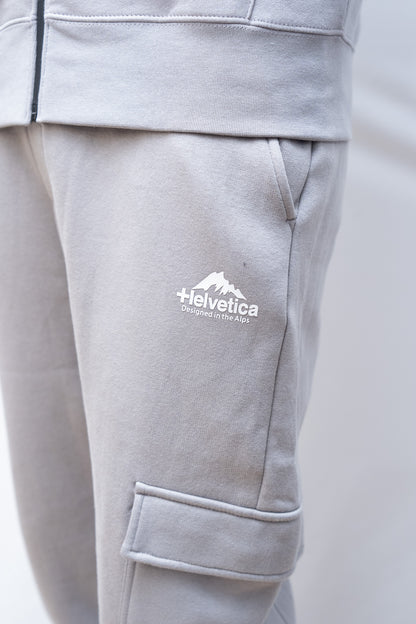 HELVETICA JOGGING CARGO GRIS CLAIR