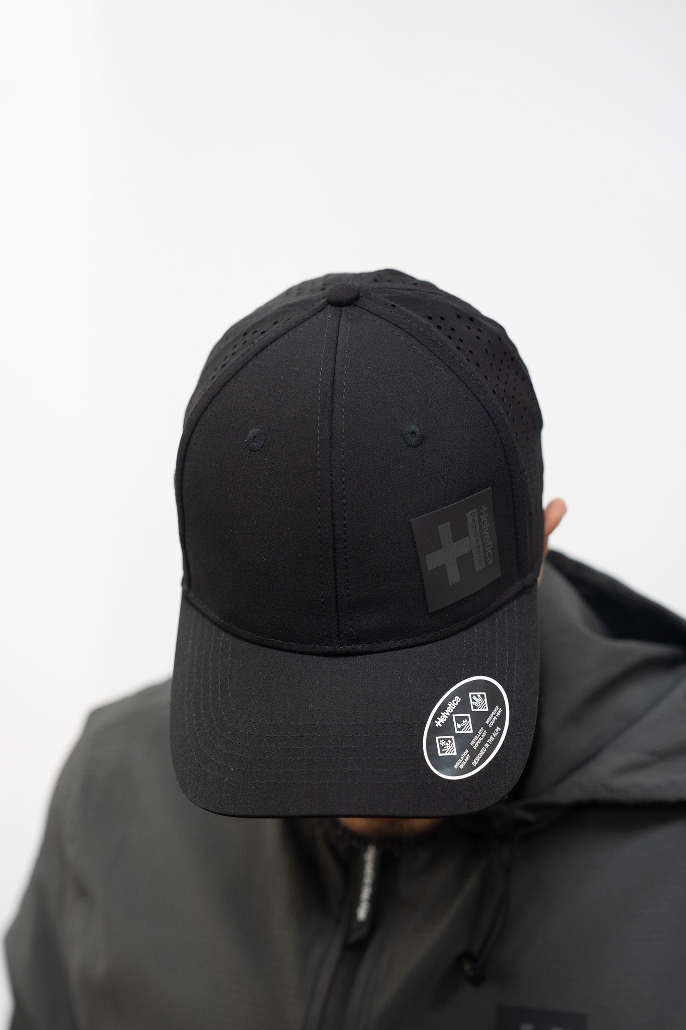 CASQUETTE HELVETICA WEMBLEY NOIR