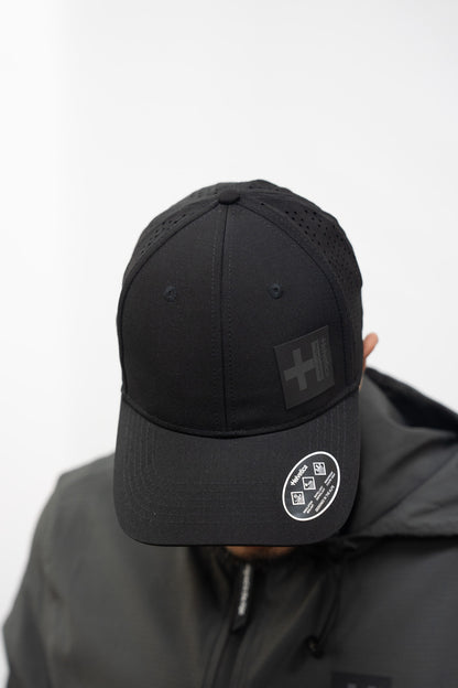 CASQUETTE HELVETICA WEMBLEY NOIR