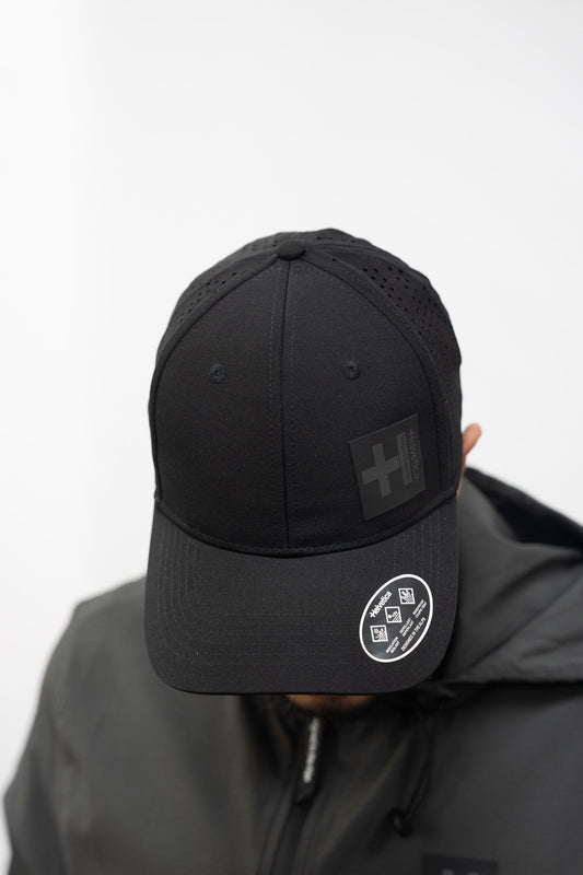 CASQUETTE HELVETICA WEMBLEY NOIR
