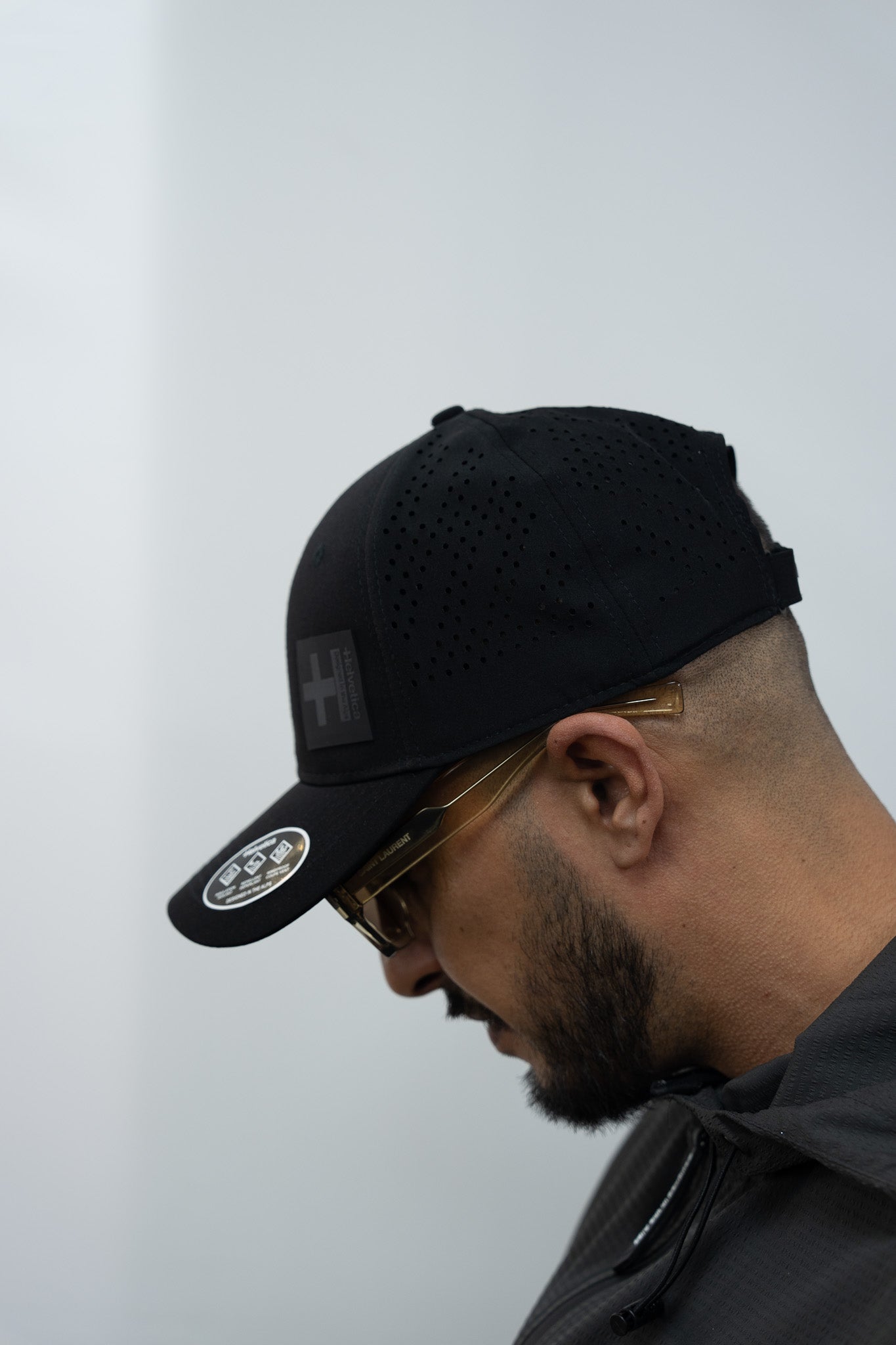 CASQUETTE HELVETICA WEMBLEY NOIR