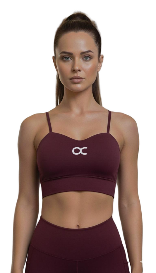 Brassière OCTA bordeaux