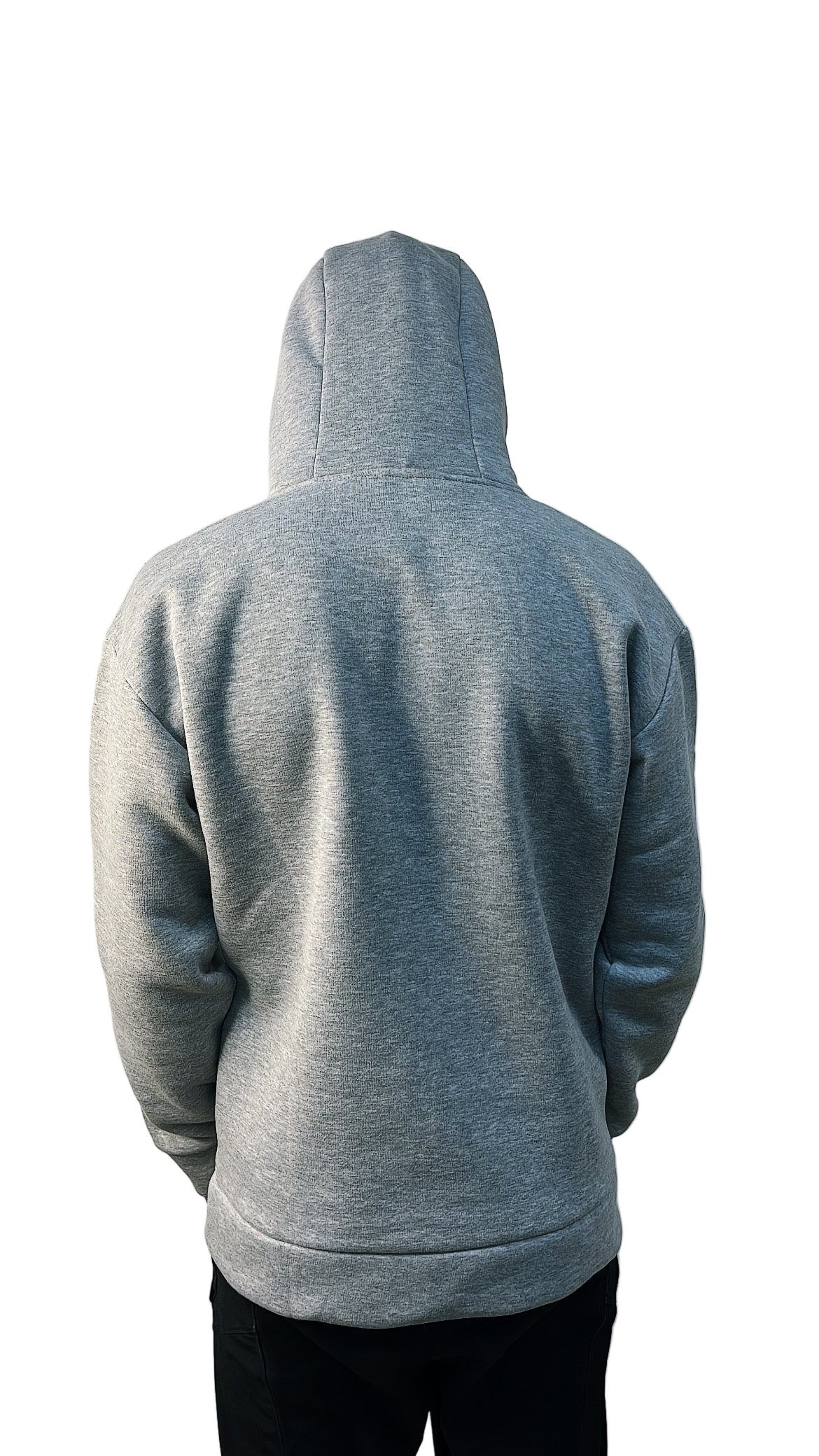 PULL GRIS CŒUR ROUGE