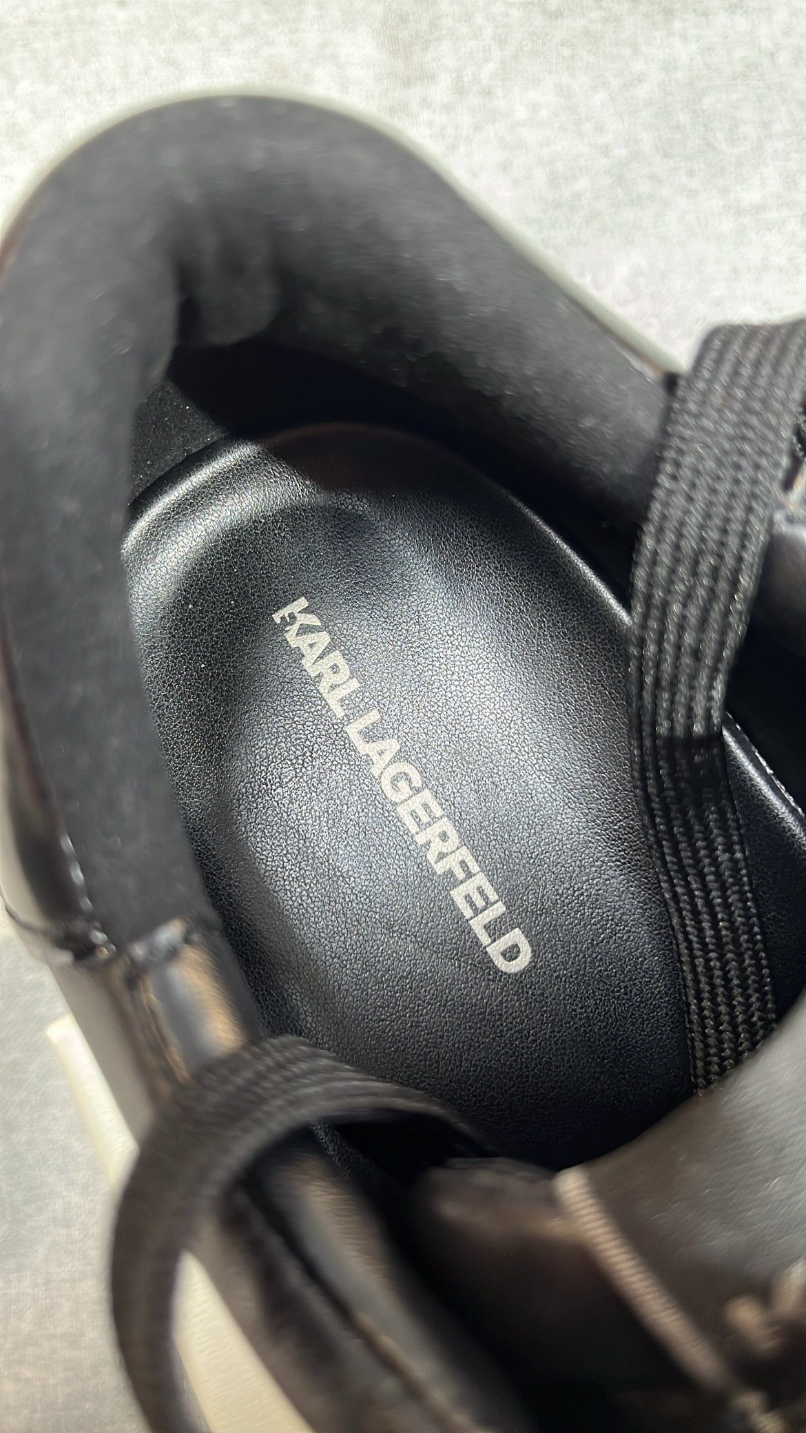 BASKETS KARL LAGARFELD noir