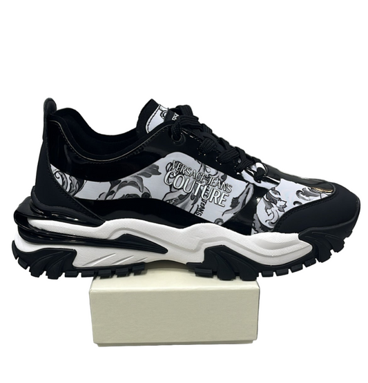 BASKETS VERSACE JEANS COUTURE blanche