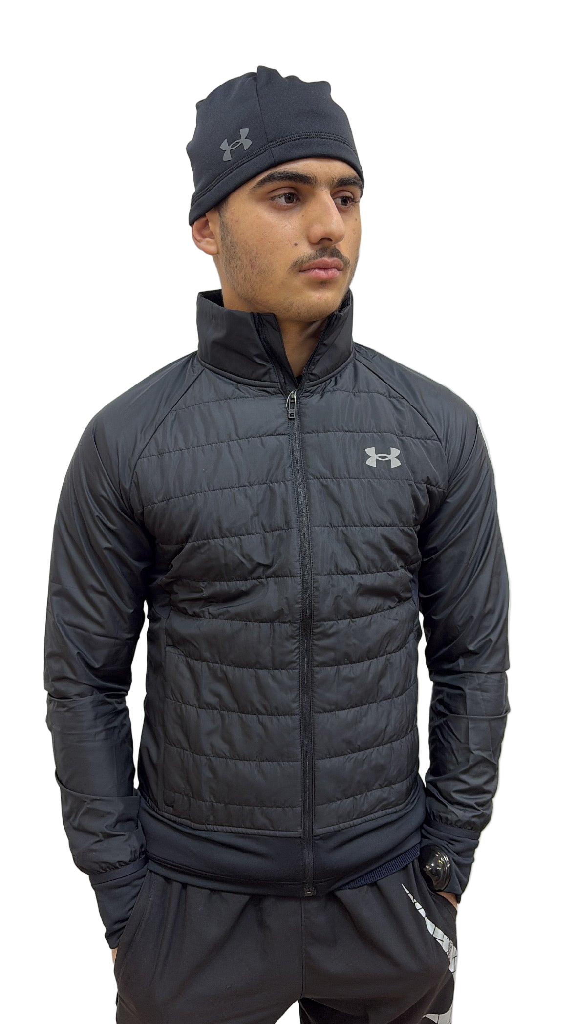 Veste UNDER ARMOUR noir matelassé