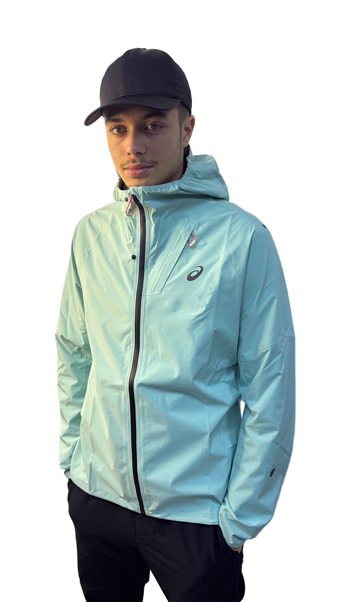 Veste ASICS vert turquoise